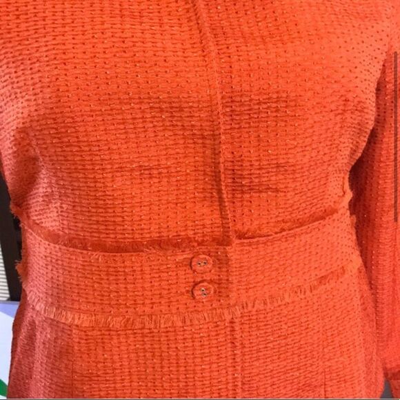 Coldwater Creek Jacket SIZE LP Burnt Orange NWT - Picture 3 of 5